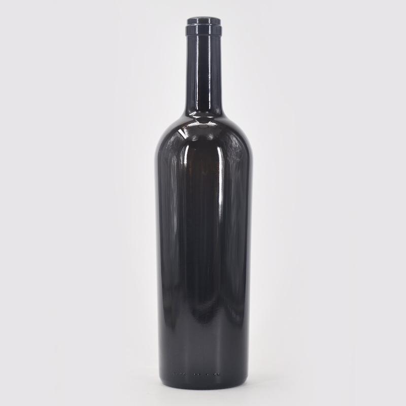 Bordeaux Burgundy 750ml Wine Bottle factory